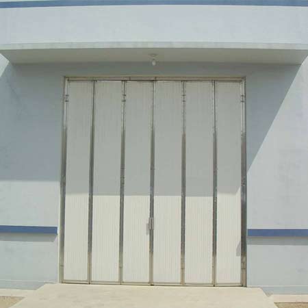 小型車間工業(yè)折疊門