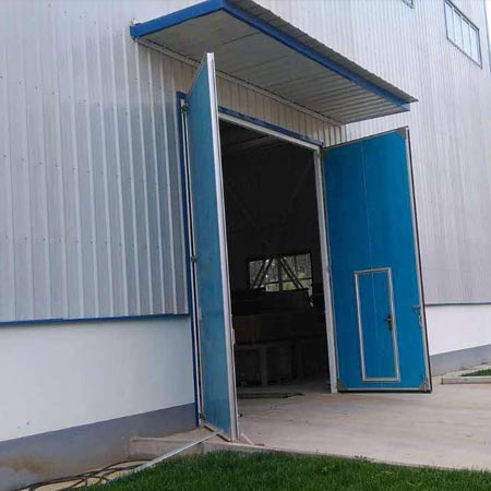 廠房電動平開門