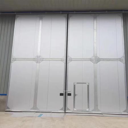 重型工業平開門