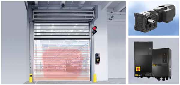 硬質快速門雙螺旋渦輪細節圖2