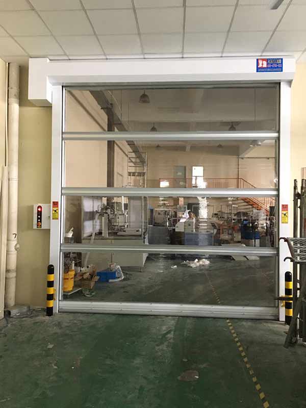 全透明快速工業卷簾門