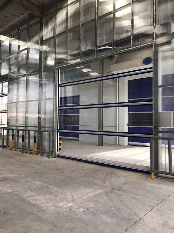 全透明快速工業卷簾門